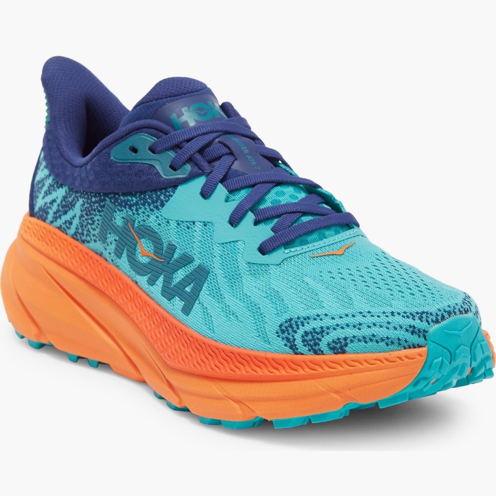 💙🍊 HOKA CHALLENGER 7 ORANGE BLUE 💙🍊